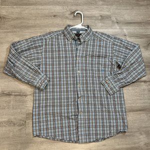 ARIAT Pro Series Long Sleeve Multi-Color Plaid/Check Shirt Size M/M‎